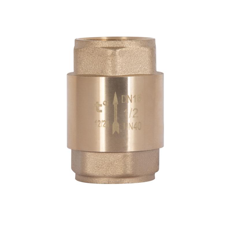 Зворотний клапан Thermo Alliance Base 1/2"ВВ Slim із латунним штоком TAB240W15S